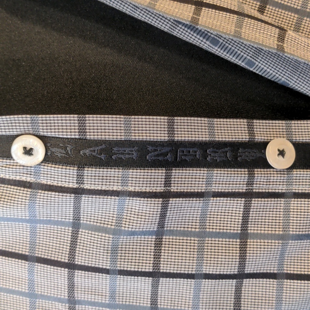 English Laundry Plaid Button Down L/XL - Picture 2 of 8